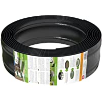 Los mejores  - AMISPOL® Flexible Borde de Jardín- Bordillo Escondido - 125-4 mm- Longitud 8 m- Borde para Césped para Bordes y Esquinas…